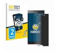 brotect Protection Anti-Espion pour Sony Xperia XZ1 Compact | 2 Pièces Anti-Spy Protection d'écran Made in Germany Privacy Film Écran de Confidentialité Clair