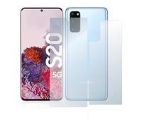 brotect Protection d'Écran Verre Hybride Compatible avec Samsung Galaxy S20 5G (Avant + Arrière) Film Protecteur Vitre 9H [Transparent]
