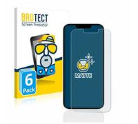 brotect Protection Ecran Anti-Reflet pour Apple iPhone 13/13 Pro (6 Pièces) - Film Mat