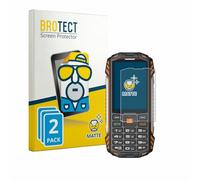 brotect Protection Ecran Anti-Reflet pour Hammer H Power Plus LTE (2 Pièces) - Film Mat