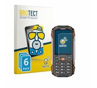 brotect Protection Ecran Anti-Reflet pour Hammer H Power Plus LTE (6 Pièces) - Film Mat