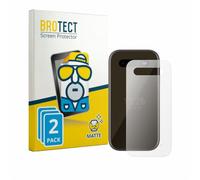 brotect Protection Ecran Anti-Reflet pour HMD 2660 Flip 4G (Arrière) (2 Pièces) - Film Mat