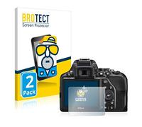 brotect Protection Ecran Anti-Reflet pour Nikon D3500 / D3300 (2 Pièces) - Film Mat
