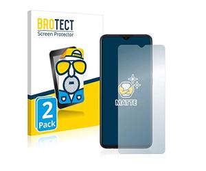 brotect Protection Ecran Anti-Reflet pour Oppo A15 (2 Pièces) - Film Mat