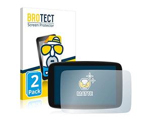 brotect Protection Ecran Anti-Reflet pour TomTom GO Camper Max (2 Pièces) - Film Mat