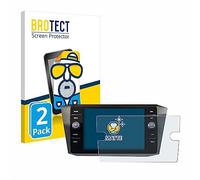 brotect Protection Ecran Anti-Reflet pour Volkswagen Discover Media Golf Alltrack/Tiguan 2018 (2 Pièces) - Film Mat