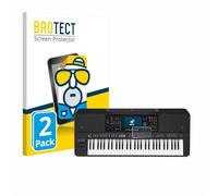 brotect Protection Ecran Anti-Reflet pour Yamaha PSR-SX720 (2 Pièces) - Film Mat