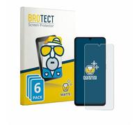 brotect Protection Ecran Anti-Reflet pour ZTE Blade A76 (6 Pièces) - Film Mat