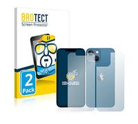 brotect Protection Ecran pour Apple iPhone 13 mini (Avant+Arrière) (2 Pièces) - Film Protection Ultra Clair