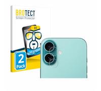 brotect Protection Ecran pour Apple iPhone 16 (Caméra UNIQUEMENT) (2 Pièces) - Film Protection Ultra Clair