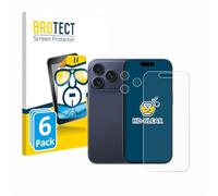 brotect Protection Ecran pour Apple iPhone 17 Pro (Avant+Caméra) (6 Pièces) - Film Protection Ultra Clair