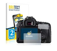 brotect Protection Ecran pour Canon EOS 80D (2 Pièces) - Film Protection Ultra Clair