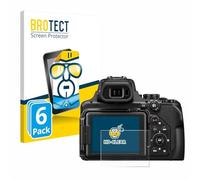 brotect Protection Ecran pour Nikon Coolpix P1100 (6 Pièces) - Film Protection Ultra Clair