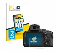 brotect Protection Ecran pour Nikon Coolpix P950 (2 Pièces) - Film Protection Ultra Clair