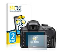 brotect Protection Ecran pour Nikon D3400 (2 Pièces) - Film Protection Ultra Clair