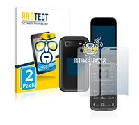 brotect Protection Ecran pour Nokia 2660 Flip (Avant+Arrière) (2 Pièces) - Film Protection Ultra Clair