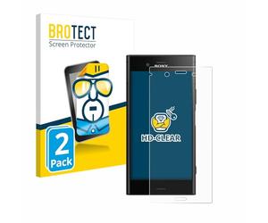 brotect Protection Ecran pour Sony Xperia XZ1 (2 Pièces) - Film Protection Ultra Clair