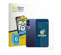 brotect Protection Ecran pour Vivo V70 FE (Avant+Caméra) (6 Pièces) - Film Protection Ultra Clair