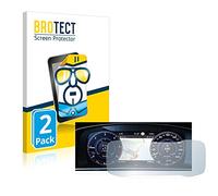brotect Protection Ecran pour Volkswagen Golf 7 Facelift (2016-2019) Active Info Display 12.3" (2 Pièces) - Film Protection Ultra Clair