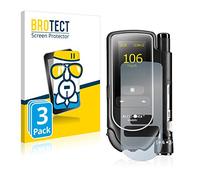 brotect Protection Écran Verre pour Accu-Chek Mobile | 3 Pièces Clair Protection d'écran Made in Germany Film Protecteur Vitre 9H Anti-Rayures Transparent