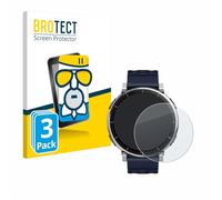 brotect Protection Écran Verre pour Amazfit Active 3 Premium | 3 Pièces Mat Protection d'écran Made in Germany Anti-Reflet Film Protecteur Vitre 9H Anti-traces de Doigts