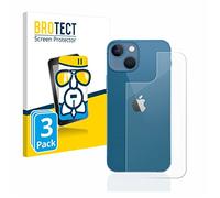 brotect Protection Écran Verre pour Apple iPhone 13 mini (Arrière) (3 Pièces) Film Protecteur Vitre 9H [Anti-Rayures, Transparent]
