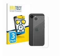 brotect Protection Écran Verre pour Apple iPhone 16e (Arrière) (3 Pièces) Film Protecteur Vitre 9H [Anti-Rayures, Transparent]