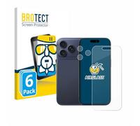 brotect Protection Écran Verre pour Apple iPhone 17 Pro (Avant+Caméra) (6 Pièces) Film Protecteur Vitre 9H [Anti-Rayures, Transparent]