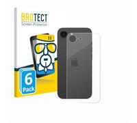 brotect Protection Écran Verre pour Apple iPhone 17e (Arrière) (6 Pièces) Film Protecteur Vitre 9H [Anti-Rayures, Transparent]