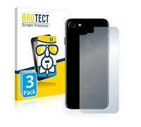 brotect Protection Écran Verre pour Apple iPhone 7/8 / SE 2 2020 Le dos (toute la surface) (3 Pièces) Film Protecteur Vitre 9H [Transparent]