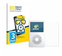brotect Protection Écran Verre pour Apple iPod Classic Video | (Avant+Arrière) 3 Pièces Clair Protection d'écran Made in Germany Film Protecteur Vitre 9H Anti-Rayures Transparent
