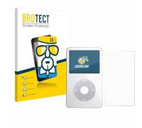 brotect Protection Écran Verre pour Apple iPod Classic Video (Avant+Arrière) Film Protecteur Vitre 9H [Anti-Rayures, Transparent]
