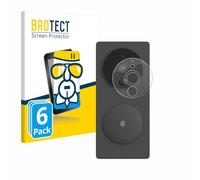 brotect Protection Écran Verre pour Aqara SVD-KIT1 (Sonnette de porte vidéo intelligente G4) (6 Pièces) Film Protecteur Vitre 9H [Transparent]