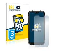BROTECT Protection Écran Verre pour Blackview BV9700 Pro | 3 Pièces Clair Protection d'écran Made in Germany Film Protecteur Vitre 9H Anti-Rayures Transparent