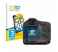 brotect Protection Écran Verre pour Canon EOS R1 | 3 Pièces Clair Protection d'écran Made in Germany Film Protecteur Vitre 9H Anti-Rayures Transparent