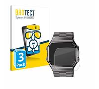 brotect Protection Écran Verre pour Casio A168WEGG-1BEF (3 Pièces) Film Protecteur Vitre 9H [Anti-Rayures, Transparent]