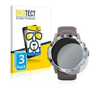 brotect Protection Écran Verre pour Coros Vertix 2 | 3 Pièces Clair Protection d'écran Made in Germany Film Protecteur Vitre 9H Anti-Rayures Transparent