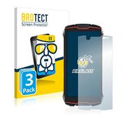 brotect Protection Écran Verre pour Cubot King Kong Mini 2 Pro | 3 Pièces Clair Protection d'écran Made in Germany Film Protecteur Vitre 9H Anti-Rayures Transparent