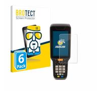 brotect Protection Écran Verre pour Datalogic Skorpio X5 | 6 Pièces Clair Protection d'écran Made in Germany Film Protecteur Vitre 9H Anti-Rayures Transparent