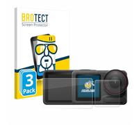 brotect Protection Écran Verre pour DJI Osmo Action 5 Pro (3 Pièces) Film Protecteur Vitre 9H [Anti-Rayures, Transparent]