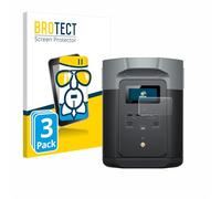 brotect Protection Écran Verre pour EcoFlow DELTA 2 Max (3 Pièces) Film Protecteur Vitre 9H [Anti-Rayures, Transparent]