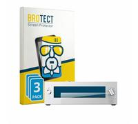 brotect Protection Écran Verre pour FiiO Warmer R2R | 3 Pièces Clair Protection d'écran Made in Germany Film Protecteur Vitre 9H Anti-Rayures Transparent