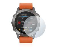 brotect Protection Écran Verre pour Garmin Fenix 6 | Clair Protection d'écran Made in Germany Film Protecteur Vitre 9H Anti-Rayures Transparent