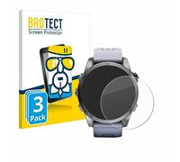 brotect Protection Écran Verre pour Garmin Fenix 7S | (42 mm) 3 Pièces Clair Protection d'écran Made in Germany Film Protecteur Vitre 9H Anti-Rayures Transparent