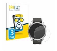 brotect Protection Écran Verre pour Garmin Fenix 7S Pro Solar | (42 mm) 3 Pièces Clair Protection d'écran Made in Germany Film Protecteur Vitre 9H Anti-Rayures Transparent