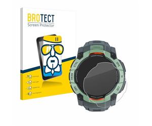BROTECT Protection Écran Verre pour Garmin Instinct 3 AMOLED | (45 mm) Clair Protection d'écran Made in Germany Film Protecteur Vitre 9H Anti-Rayures Transparent