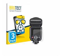 brotect Protection Écran Verre pour Godox V100 | 3 Pièces Clair Protection d'écran Made in Germany Film Protecteur Vitre 9H Anti-Rayures Transparent