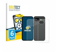 brotect Protection Écran Verre pour Google Pixel 10a (Avant+Arrière) (6 Pièces) Film Protecteur Vitre 9H [Anti-Rayures, Transparent]