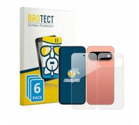 brotect Protection Écran Verre pour Google Pixel 11 Pro | (Avant+Arrière) 6 Pièces Clair Protection d'écran Made in Germany Film Protecteur Vitre 9H Anti-Rayures Transparent