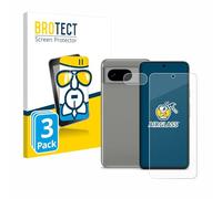 brotect Protection Écran Verre pour Google Pixel 8 (Avant+Caméra) (3 Pièces) Film Protecteur Vitre 9H [Anti-Rayures, Transparent]